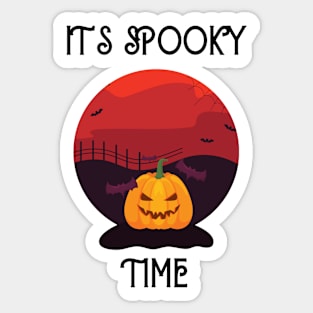 It's Spooky Time Halloween Sticker